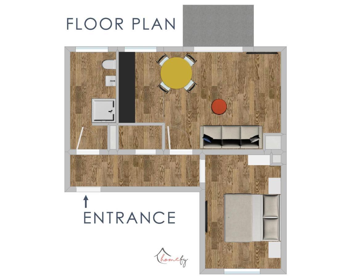 אסן Homefy Come-Together Apartment - Balkon - Aufzug - Free Parking - Smart Tvs מראה חיצוני תמונה